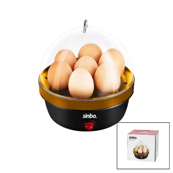ELEKTRİKLİ YUMURTA PİŞİRME MAKİNESİ 7 YUMURTA=NORMAL - RAFADAN - KATI 350W SEB-5806 (4745)