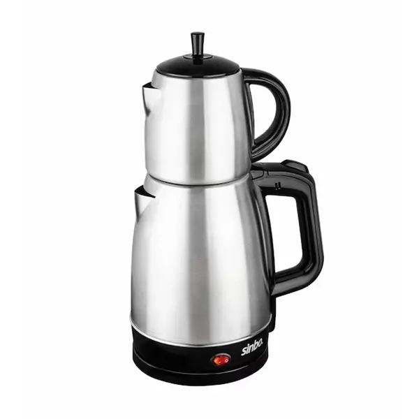 SİNBO STM-5831 ELEKTRİKLİ ÇELİK ÇAY MAKİNESİ ÇAYCI 1.7LT + 0.7LT ÇAY SÜZGEÇLİ (4745)