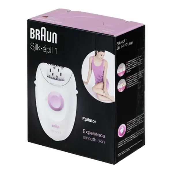 BRAUN SE1-170 LEGS EPİLATÖR EPİLASYON CİHAZI KUTULU SİLK.EPİL 1 (4745)