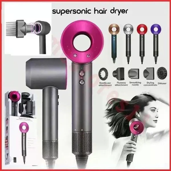 Leafless Hair Dryer 4 In 1 Saç Kurutma Makinası 3 Kademe (4745)