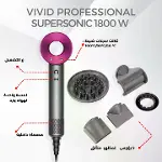 Leafless Hair Dryer 4 In 1 Saç Kurutma Makinası 3 Kademe (4745)-5