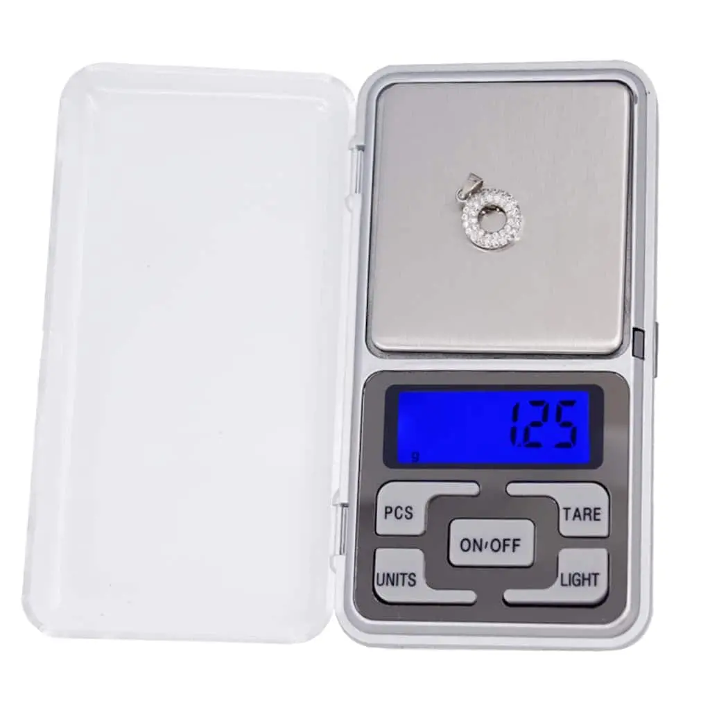 Dijital Hassas Elektronik Kuyumcu Cep Terazisi Tartı 500 gr /  0.1 gr (4745)-3