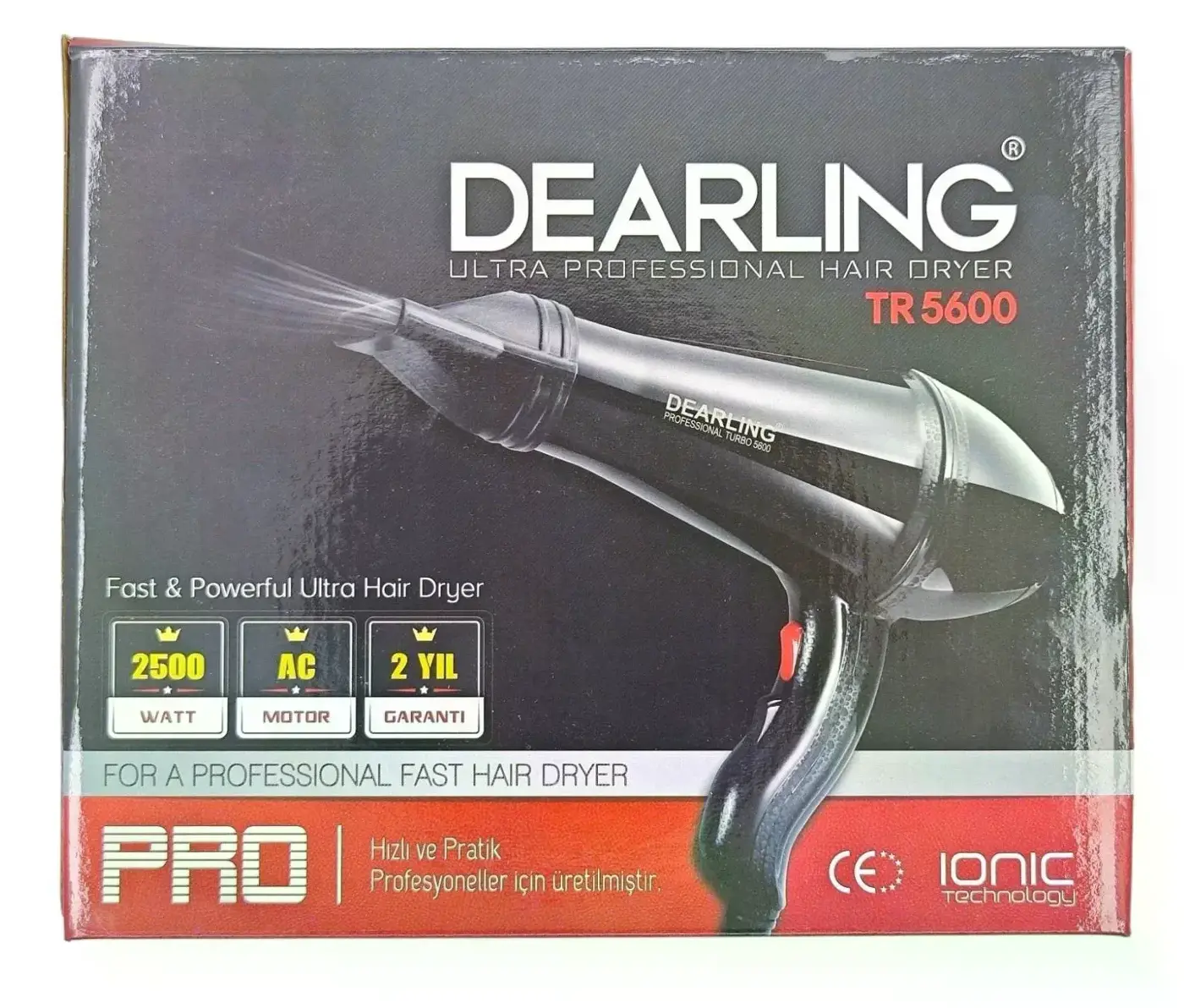 Dearling Turbo 5600 Fön Makinesi 2500 W (4745)