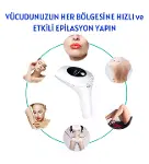 Profesyonel  Lazer Epilasyon Aleti 999.999 Atım Tüy Alma Cihazı Kadın Erkek lazer IPL Tüm Bölge (4745)-5