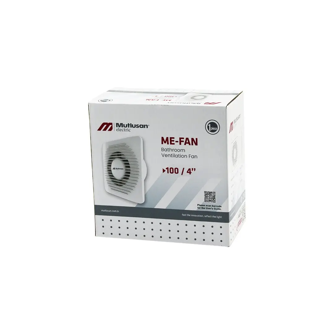 MUTLUSAN-001 211 000 100 00 00 ME-FAN 1004&amp;quot;BANYO TUVALET HAVALANDIRMA ASPİRATÖRÜ 12W 2450RPM 100M3/H (4745)