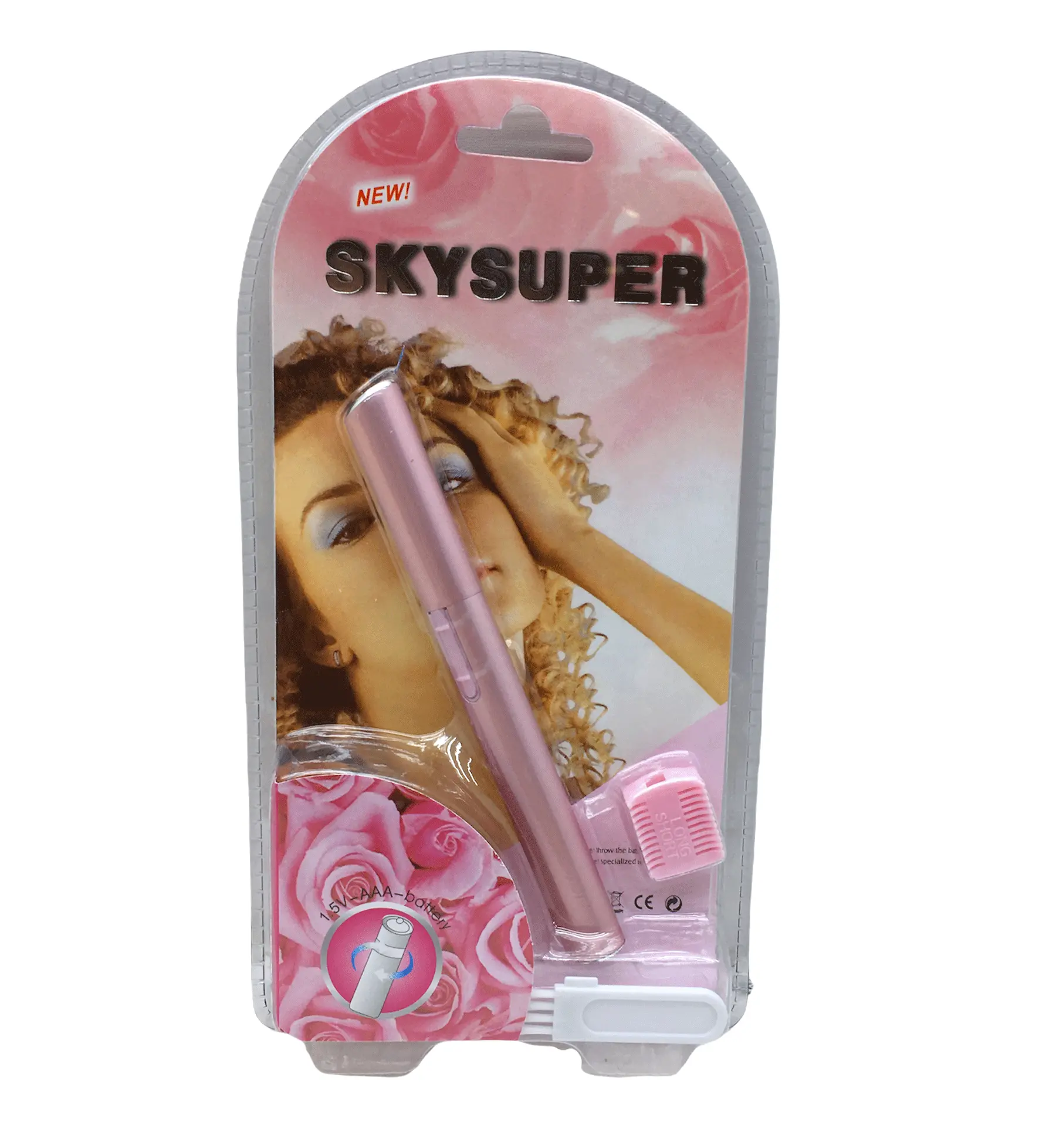 SKYSUPER PEMBE PİLLİ YANAK KIL ALMA MAKİNASI (4745)