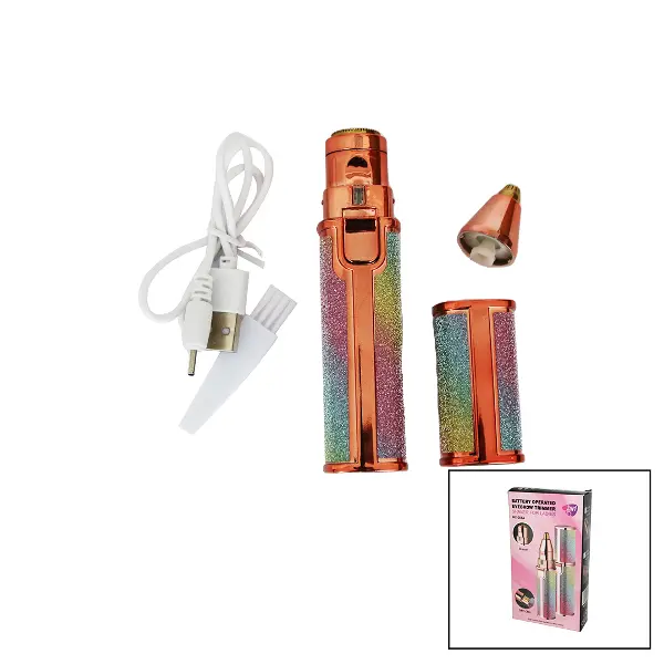 2IN1 BAŞLI - SİMLİ - RUJ MODEL - USB ŞARJLI YANAK - BURUN TÜY ALMA MAKİNESİ (4745)