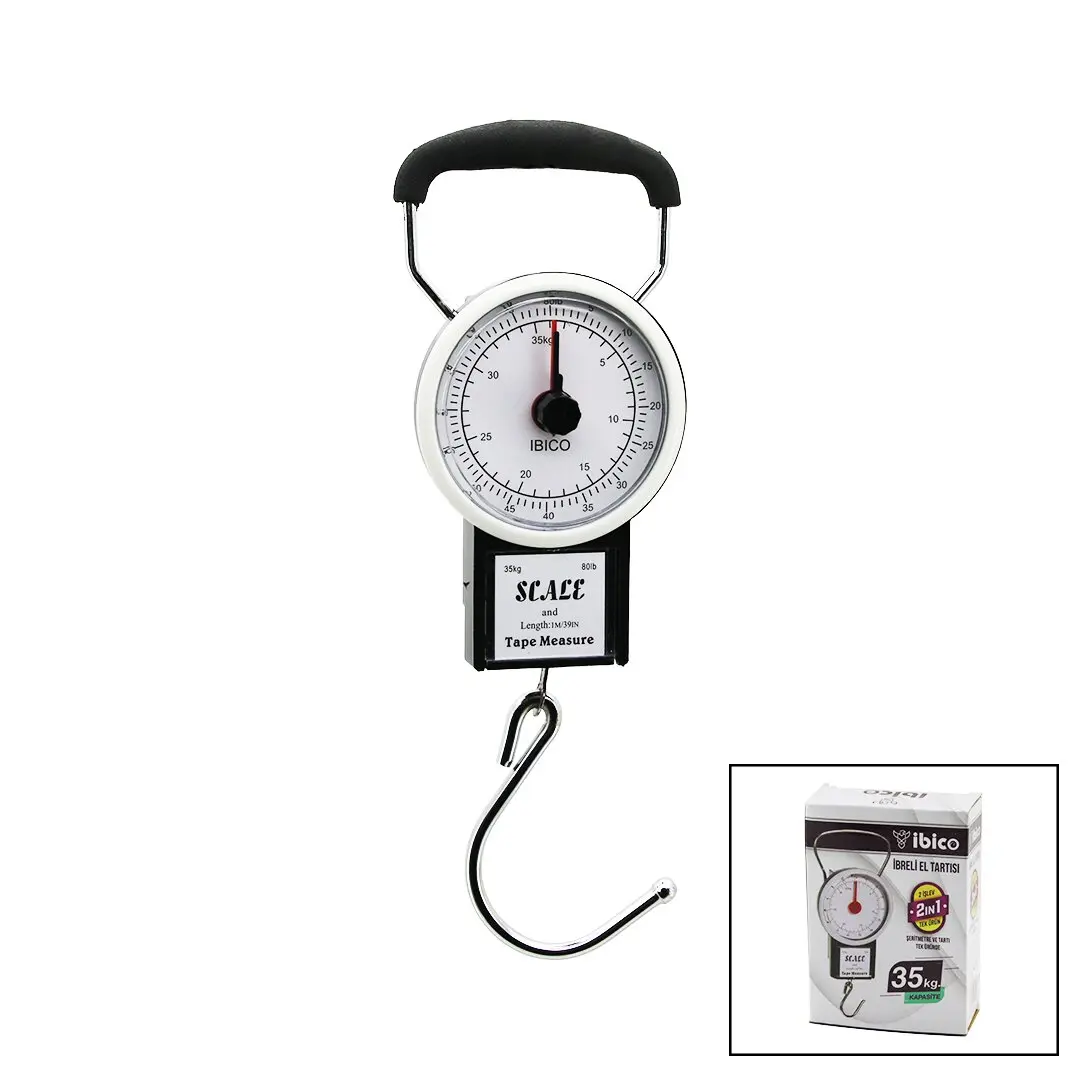 SCALE 2İN1 İBRELİ KANTAR - METRE (4745)-2 SCALE 2İN1 İBRELİ KANTAR - METRE (4745)-2