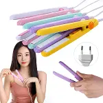 Seyahat Tipi Mini Saç Düzleştirici Seramik Uçlu Düzleştirici  (4745)-4