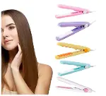 Seyahat Tipi Mini Saç Düzleştirici Seramik Uçlu Düzleştirici  (4745)-5