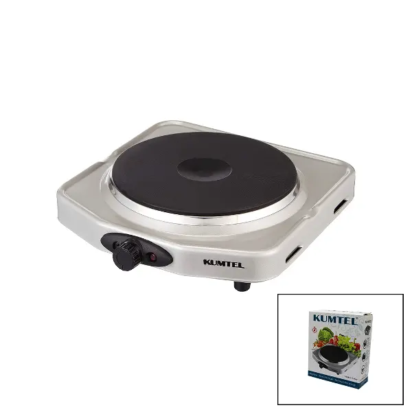 KUMTEL LX-7011 TEK GÖZLÜ ELEKTRİKLİ OCAK 1500W (4745)
