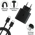 65W Hızlı Şarj Edebilen TYPE C uçlu Şarj Aleti (4745)-5