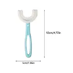 Silikon Çocuk Diş Fırçası Tartar Temizleyici (2-12 Yaş) (4745)-2