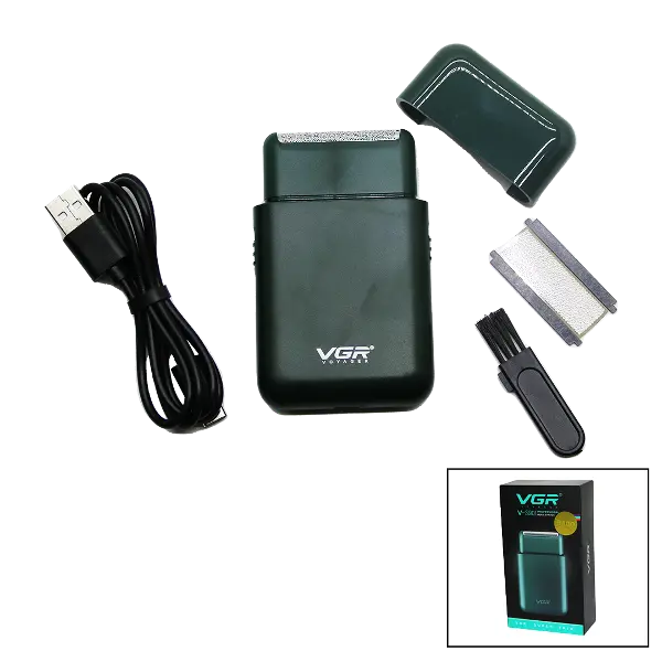 SEYAHAT TİPİ 2IN1 SIFIR SAKAL - ÇİZİM TRAŞ MAKİNESİ USB ŞARJLI V-390 (4745)