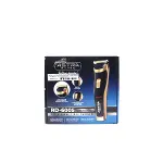 SAÇ SAKAL KESME TRAŞ MAKİNESİ FİŞ ŞARJLI - LED GÖSTERGE - RENKLİ KROM KAPLAMA GÖVDE  RD-6005 (4745)-2