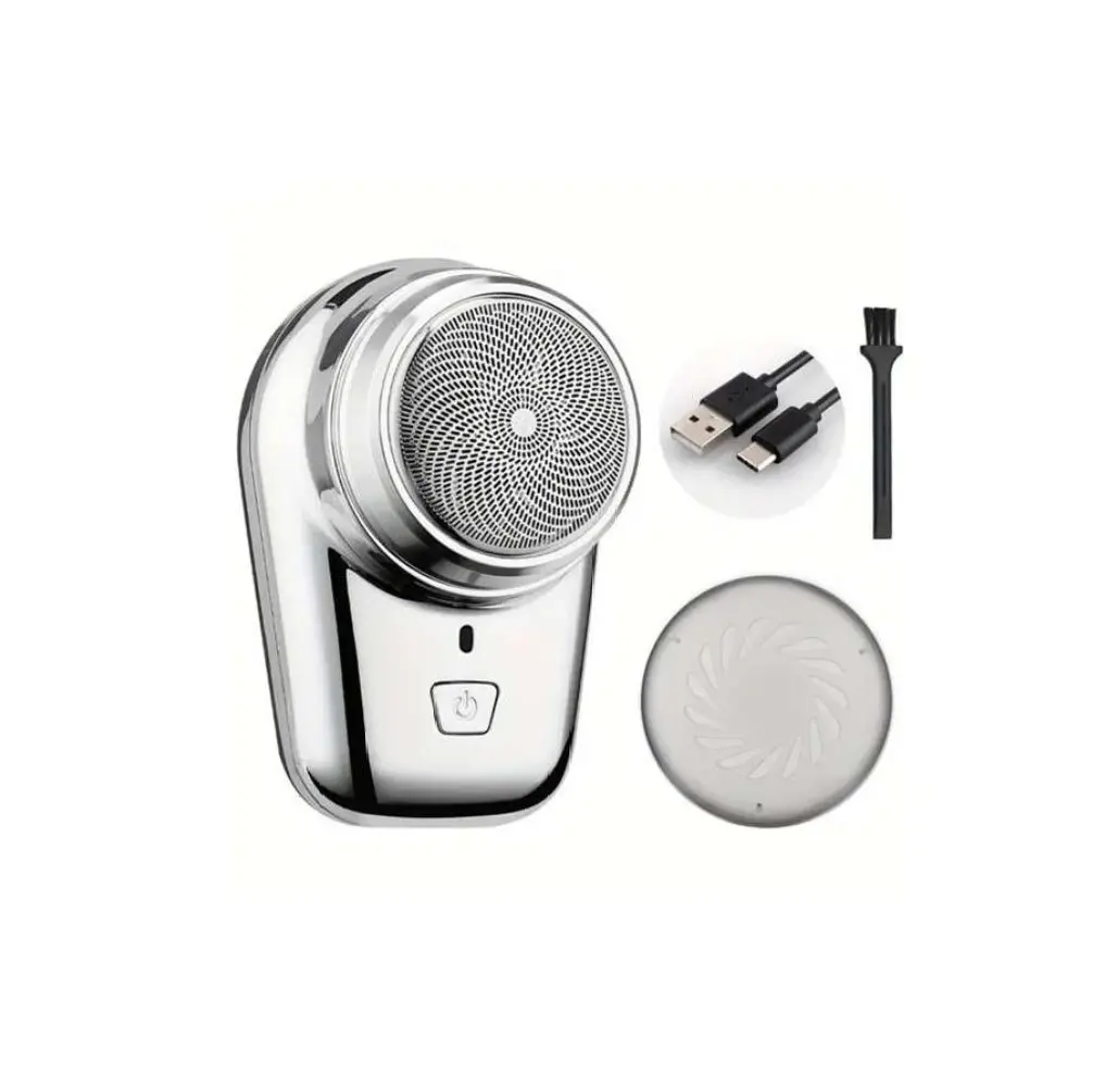 Mini Shaver Sıfır Sakal Taşınabilir Şarjlı Tıraş Makinesi IPX6 Korumalı  (4745)