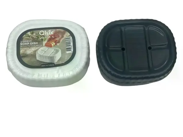 SET ÜSTÜ KATI SABUNLUK KAPAKLI PLASTİK (4745)