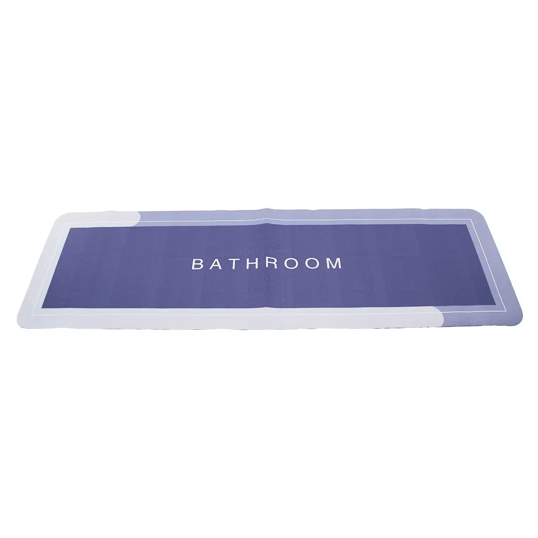 DİKDÖRTGEN DÜZ RENKLİ SU EMİCİ - SİHİRLİ BANYO PASPASI ELASTİK 116 X 37.5CM (4745)