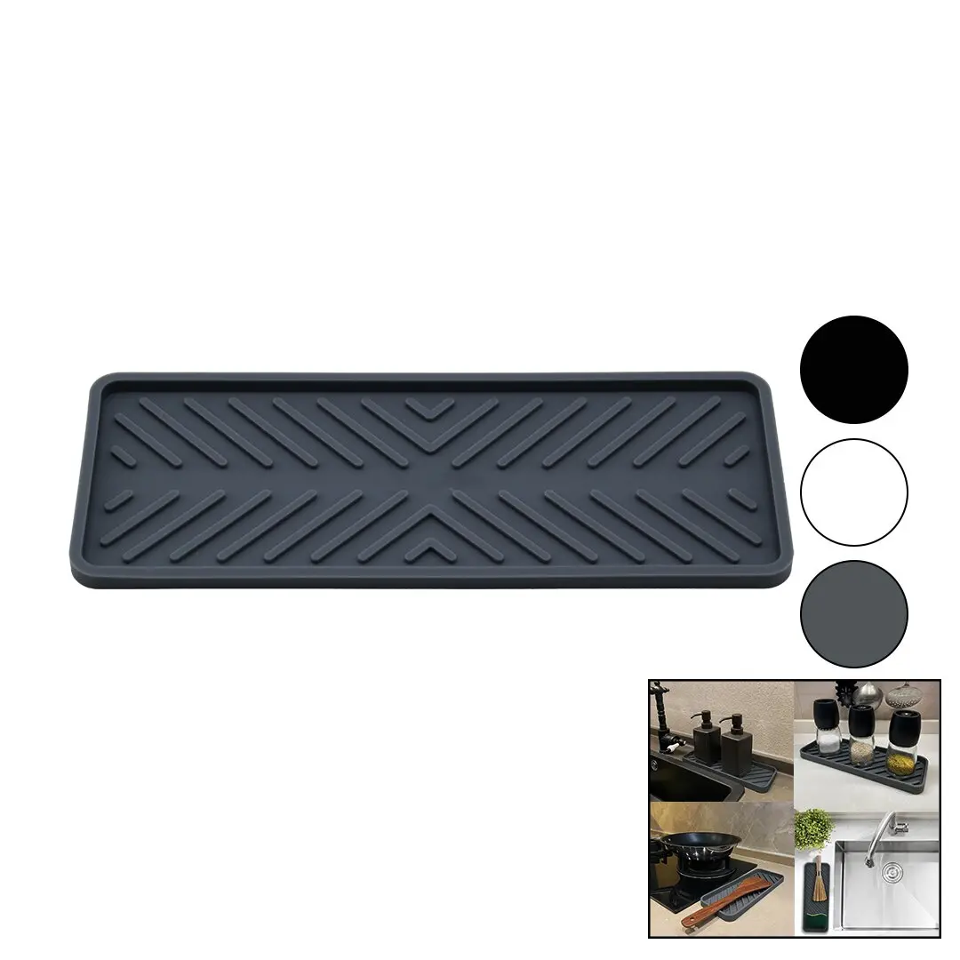 ORGANİZER - SİLİKON MUTFAK LAVABO DÜZENLEYİCİ RENKLİ MAT 22.5 X 9CM BRKT-178617 (4745)