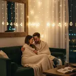 10 Sarkıtlı Kumandalı Dekoratif Top İçi Mini Toplu LED Günışığı Rengi Dekoratif Aydınlatma (4745)-3
