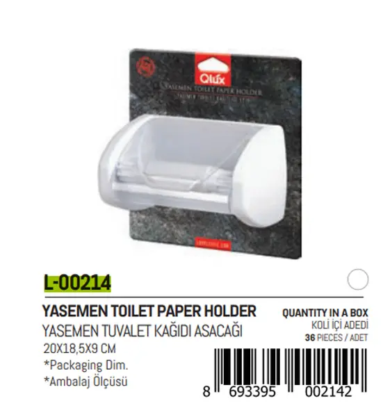 YASEMEN KAPAKLI WC KAĞITLIK (4745)