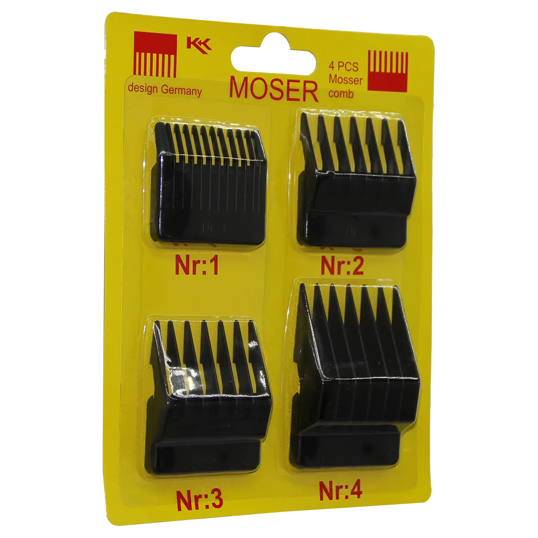 MOSER 4 PARÇA  MAKİNE TARAK SET (4745)
