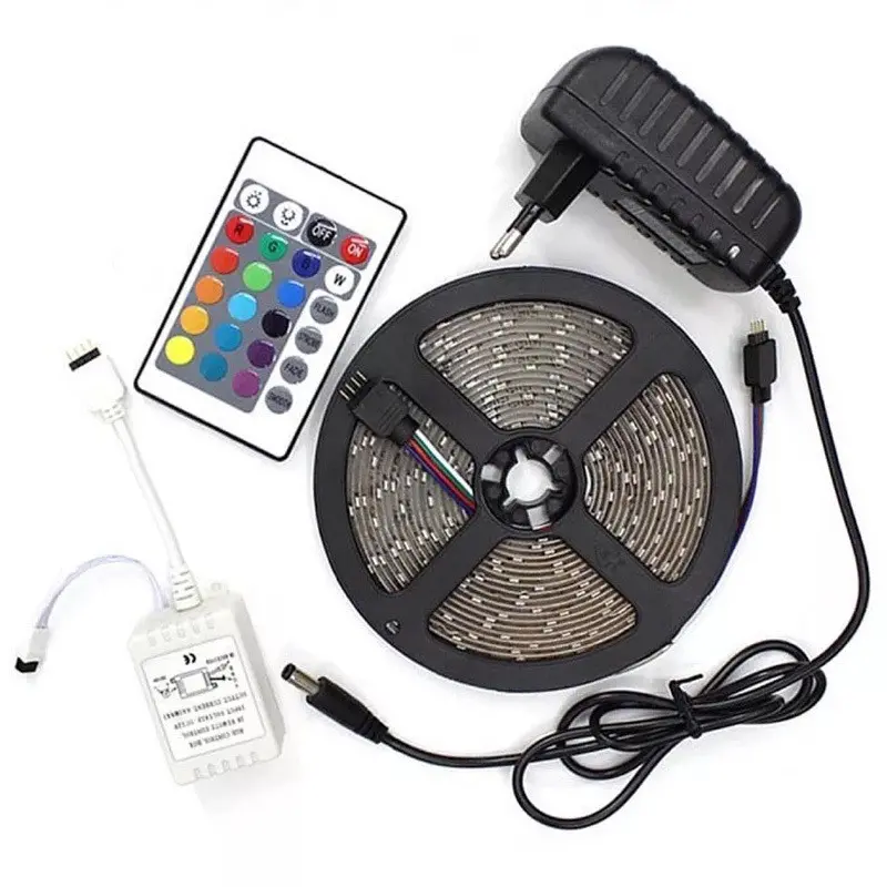 Şerit Led 5 Metre Kumandalı Animasyonlu RGB (4745)