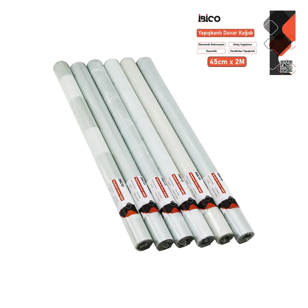 2MT X 45CM BUZ DESEN TEZGAH ÜSTÜ FOLYO STİCKER - DUVAR KAĞIT KENDİNDEN YAPIŞKANLI - EKO DEKORASYON - DAYANIKLI (4745)