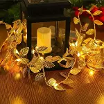 3 Metre Yaldızlı Gold LED Işık – Dekoratif Ortam ve Yılbaşı Aydınlatması (4745)-3
