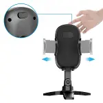 Masaüstü Telefon Standı 360 Derece Dönebilen Başlıklı Ayaklı Telefon Tripodu (4745)-4