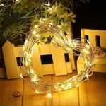 Sarı Peri LED Flaşlı Işık – 3 Metre Dekoratif Oda ve Organizasyon Aydınlatması (4745)-5