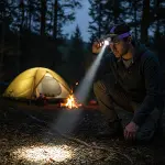 ŞARJLI 30W KAFA LAMBASI FENER 1 LED USB - TYPE-C KADEME IŞIK AYARI - FLAŞÖR (4745)-2