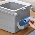 Masa Altı Sürgülü Mini Çöp Kovası (4745)-2