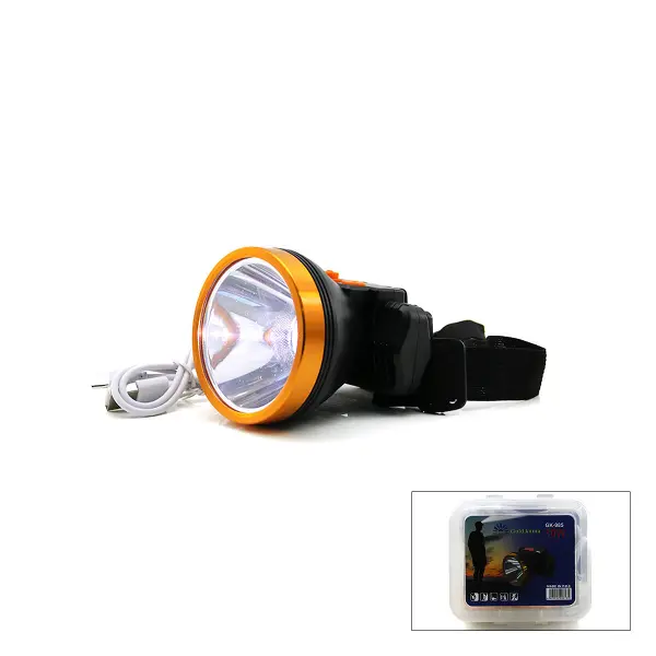 ŞARJLI 30W KAFA LAMBASI FENER USB - TYPE-C KADEME IŞIKLI (4745)