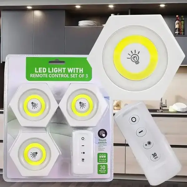 Uzaktan Kumandalı Led Işık Altı Gen [3&amp;apos;lü Set] (4745)