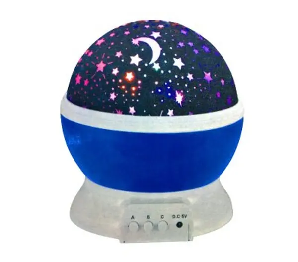 STAR MASTER PİLLİ DÖNERLİ GECE LAMBASI (4745)