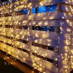 2x2 Metre 320 Led 8 Fonskiyonlu Dekoratif Led Günışığı Perde (4745)-5
