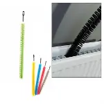 Ergonomik Pratik Kolay Kalorifer Peteği Temizleme Fırçası Aleti (4745)-4