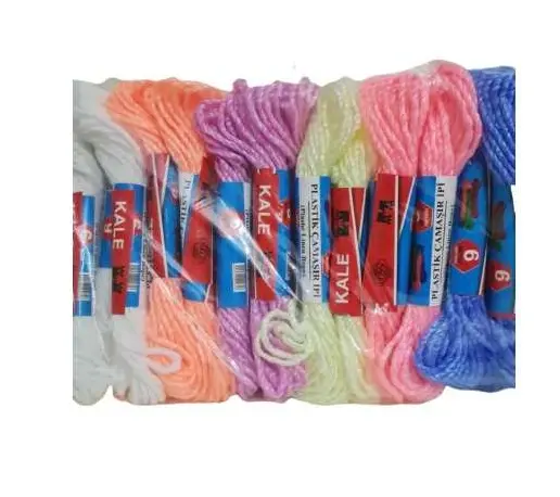 KALE Plastik Çamaşır ipi 8 Metre 24 Adet (4745)