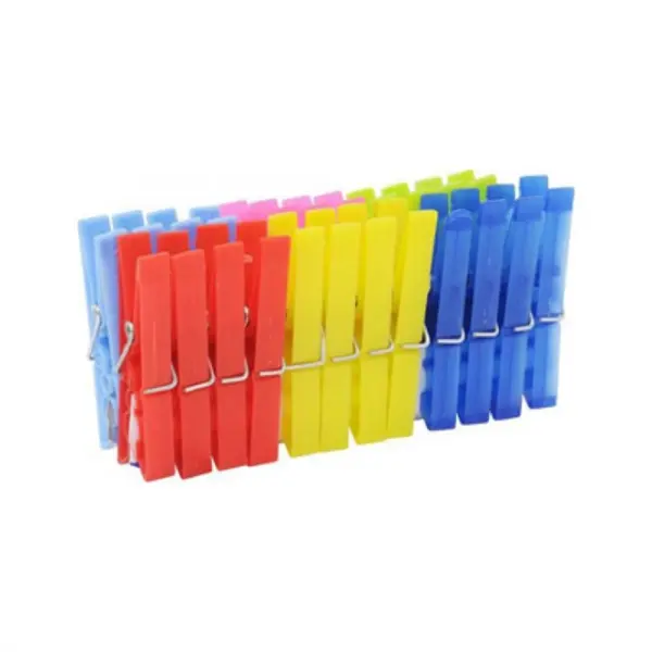 PLASTİK FİLİZ MANDAL 24 PARÇA (4745)