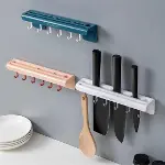 Pratik Çoklu Bıçak Askısı Mutfak Bıçak Düzenleyici Organizer Dayanıklı Bıçaklık (4745)-1