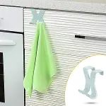 Mutfak Banyo Dolap Kapağına Takılan Meta Havlu Askılığı Aparatı (4745)-1
