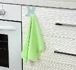 Mutfak Banyo Dolap Kapağına Takılan Meta Havlu Askılığı Aparatı (4745)-3