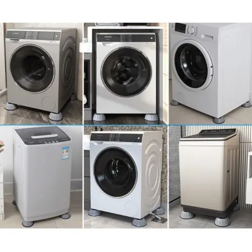Çamaşır Makinesi Kayma Ve Titreşim Engelleyici - Gürültü Emici Aparatlar 4 Lü Set (4745)-3
