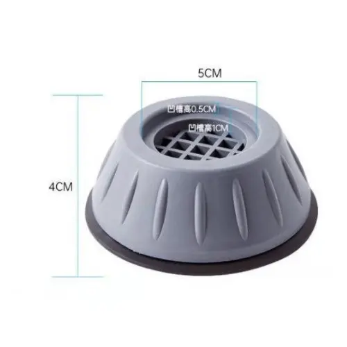 Çamaşır Makinesi Kayma Ve Titreşim Engelleyici - Gürültü Emici Aparatlar 4 Lü Set (4745)-5