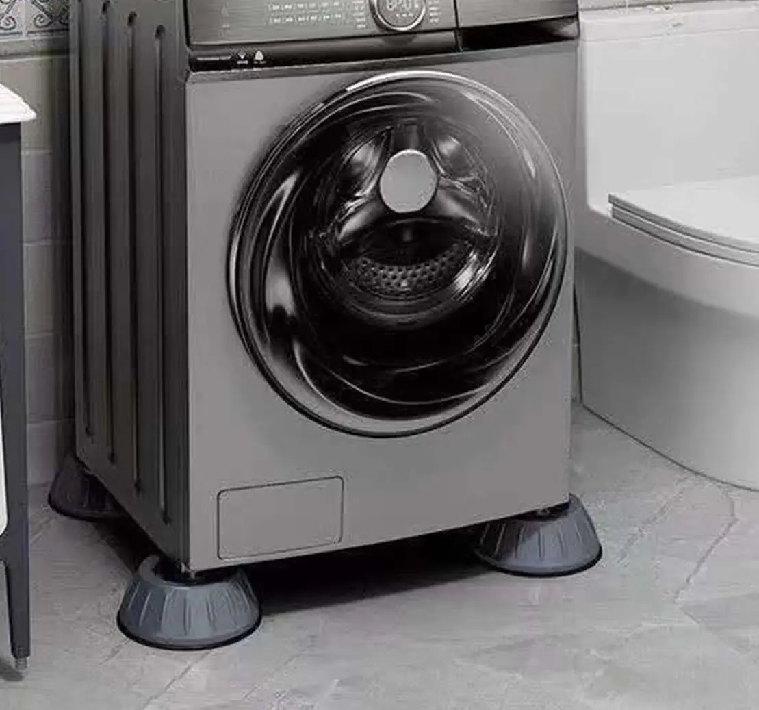 Çamaşır Makinesi Kayma Ve Titreşim Engelleyici - Gürültü Emici Aparatlar 4 Lü Set (4745)
