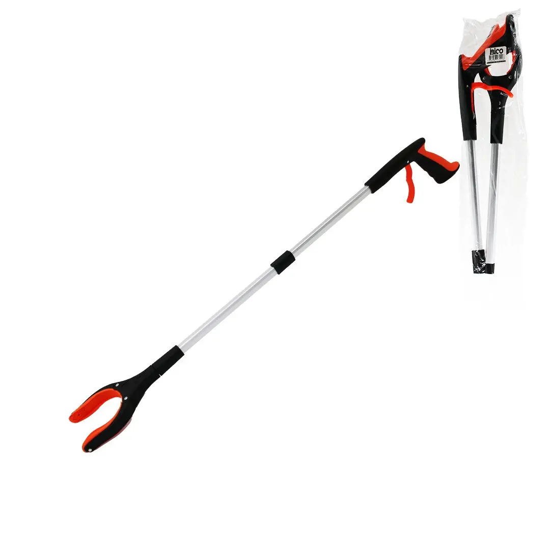 OTOMATİK= BAS--TUT KATLANABİLİ BORU ÇÖP TOPLAMA KISKACI 83CM ÇOK AMAÇLI TUTACAK (4745)
