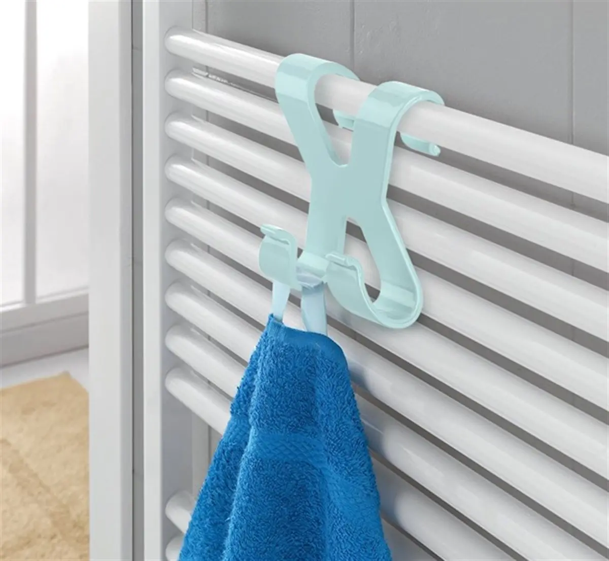 Hang it Pratik Kolay Taşımabilir Havlupan 2 Kancalı Banyo Askısı (4745)