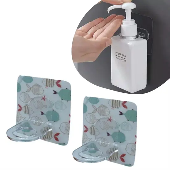 Süper Yapışkanlı Çok Amaçlı Cember Askı 2 Adet (4745)