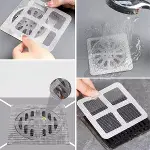 10&amp;#39;lu Banyo ve Mıutfak Lavabo Koku Önleyici ve Haşere Böcek Önleyici Gider Filtresi (4745)-2